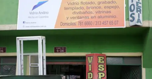 VIDRIO ANDINO CALLE 15 CON 5 VIDRIO ANDINO CALLE 15 CON 5